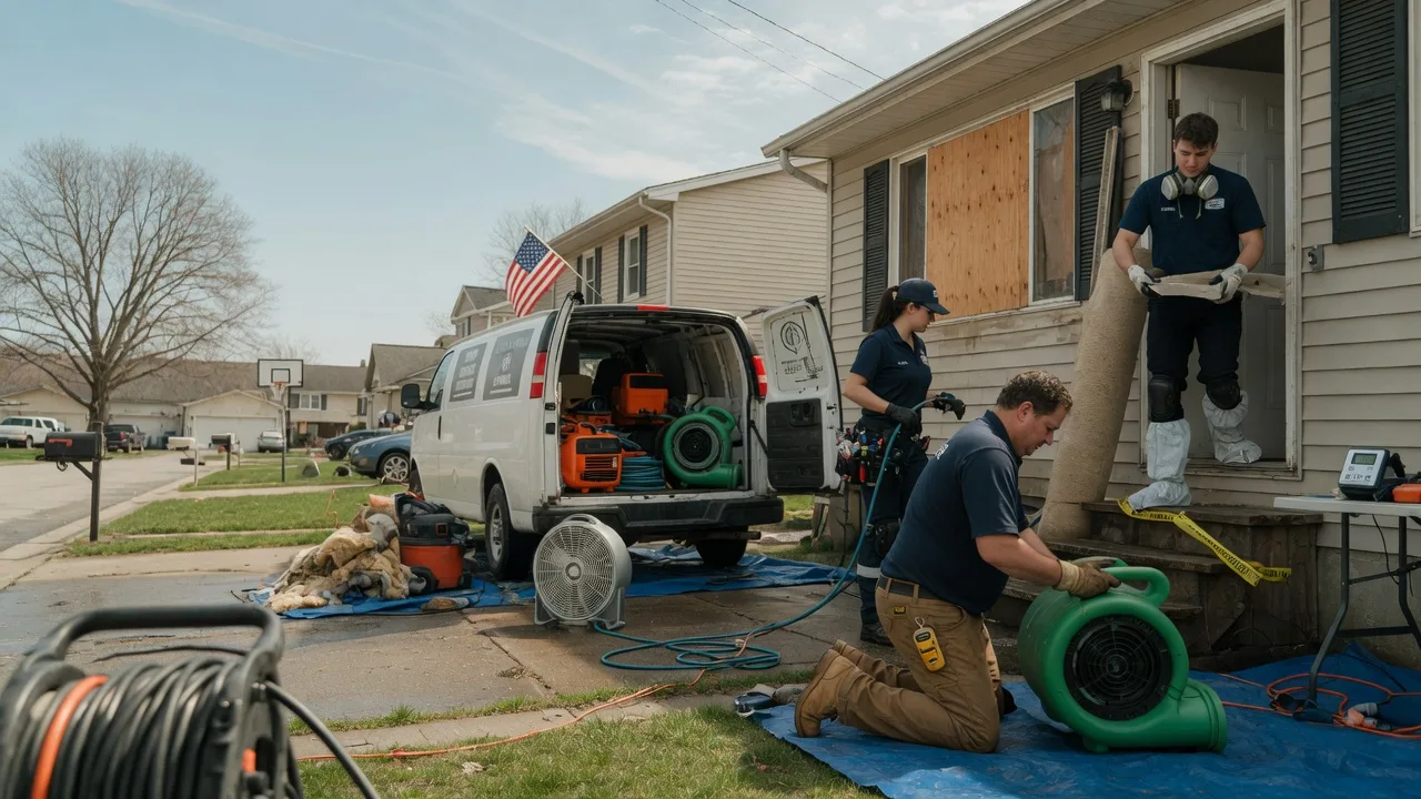 Water Damage Restoration in Lawton, PA near me